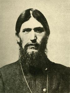 Grigori Rasputin, 1910, (c1920). Creator: Karl Karlovich Bulla