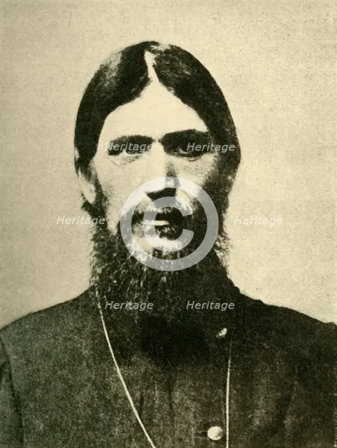Grigori Rasputin, 1910, (c1920). Creator: Karl Karlovich Bulla.