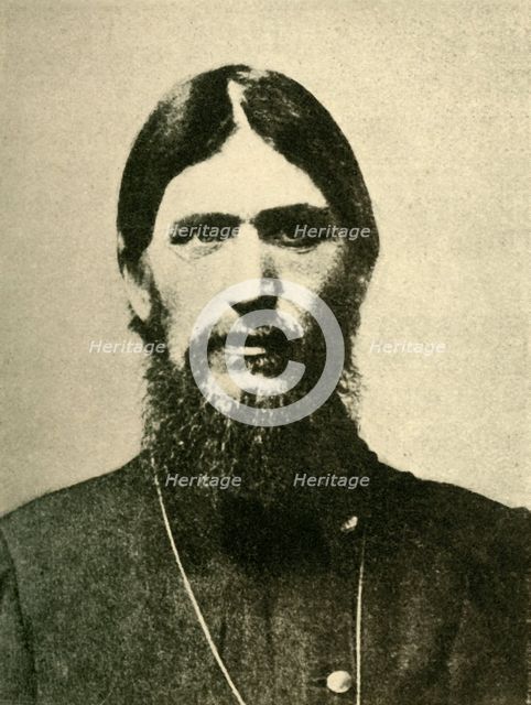 Grigori Rasputin, 1910, (c1920). Creator: Karl Karlovich Bulla.