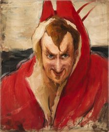 Grigory Grigoryevich Ge (1867-1942) as Mephistopheles. Creator: Repin, Ilya Yefimovich (1844-1930)