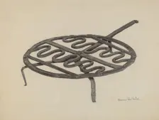 Gridiron, c. 1939. Creator: Maurice Van Felix