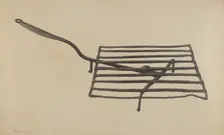 Gridiron, c. 1939. Creator: Mildred Ford