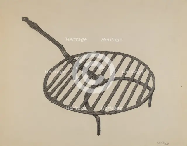 Gridiron, c. 1939. Creator: Salvatore Borrazzo.