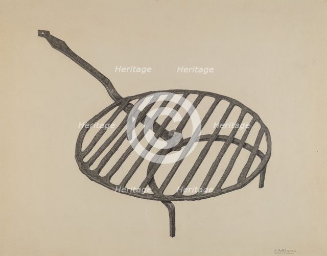 Gridiron, c. 1939. Creator: Salvatore Borrazzo.