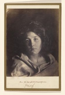 Grief, about 1865. Creator: Julia Margaret Cameron
