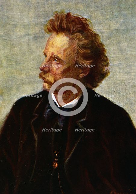 Grieg, Edvard (1843 - 1907), Norwegian composer, 19th-20th century.  Creator: Unknown.