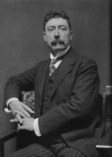 Grierson, Frances, Mr., portrait photograph, 1913. Creator: Arnold Genthe