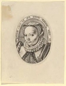 Grietgen (Margaretha) Jansdr., 1580. Creator: Hendrik Goltzius