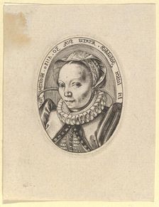 Grietgen (Margaretha) Jansdr., 1580. Creator: Hendrik Goltzius