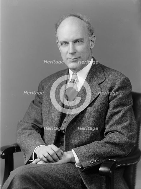 Griffith, Ernest S., Doctor - Portrait, 1947. Creator: Harris & Ewing.