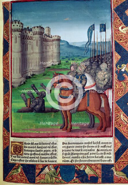 Griffon, younger son of Charles Martel, advised by his mother declares war on his brothers Charle…