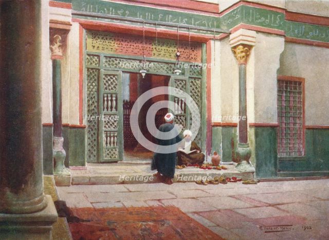 'Grill in the Mosque of the Sultan Kelaun', c1880, (1904). Artist: Robert George Talbot Kelly.
