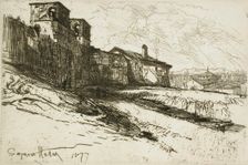 Grim Spain, 1877. Creator: Francis Seymour Haden