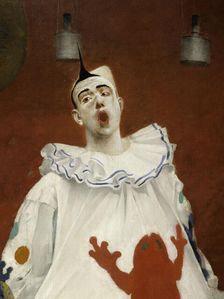Grimaces et misère - Les Saltimbanques (clown blanc et bonisseur), 1888. Creator: Fernand Pelez