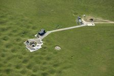 Grimes Graves, a Neolithic flint mining complex, Thetford Forest, Norfolk, 2023. Creator: Damian Grady