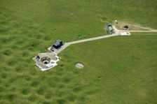 Grimes Graves, a Neolithic flint mining complex, Thetford Forest, Norfolk, 2023. Creator: Damian Grady
