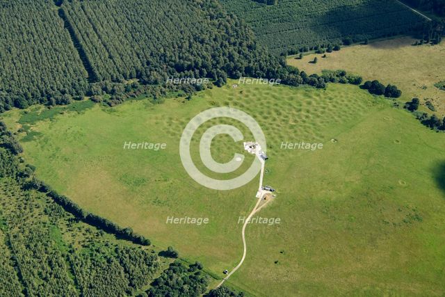 Grimes Graves, a Neolithic flint mining complex, Thetford Forest, Norfolk, 2023. Creator: Damian Grady.