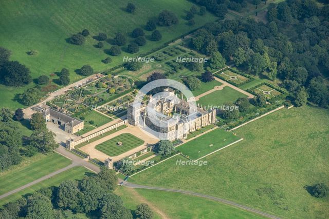 Grimsthorpe Castle country house, Lincolnshire, 2024. Creator: Robyn Andrews.