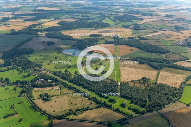 Grimsthorpe Castle landscape park, Lincolnshire, 2024. Creator: Robyn Andrews.