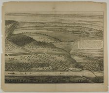 Grimthorp in the County of Lincoln, plate 23 from Britannia Illustrata, published 1707. Creator: Johannes Kip
