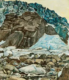 Grindelwald Glacier, 1912. Creator: Hodler, Ferdinand (1853-1918)