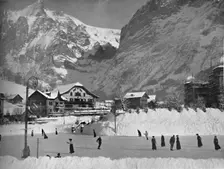 Grindelwald in Winter 1910. Artist: John Swain & Son