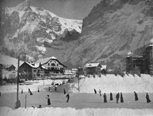 Grindelwald in Winter 1910. Artist: John Swain & Son
