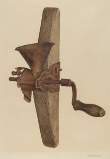 Grinder, 1935/1942. Creator: Nicholas Amantea