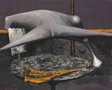 Grisaille Figures I, 1947. Creator: Pulham, Peter Rose (1910-1956)
