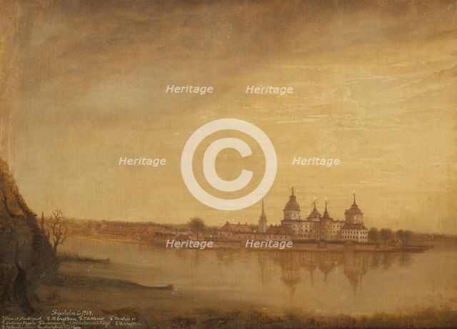 Gripsholm Castle, 1759. Creator: Johan Sevenbom.