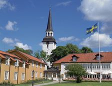 Gripsholm Vardshus and Hotel, Sweden's oldest inn, Mariefred, Sodermanland, Sweden