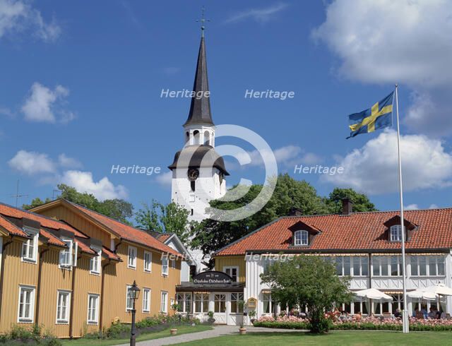 Gripsholm Vardshus and Hotel, Sweden's oldest inn, Mariefred, Sodermanland, Sweden. 