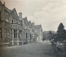 Grizedale Hall, Lancashire: The South Front and Terrace c1911