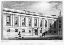 Grocers Hall, Poultry, City of London, 19th century.Artist: William Radclyffe