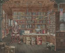 Grocery Store, 1935/1942. Creator: Perkins Harnly