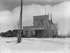 Grocery store, Widtsoe, Utah, 1936. Creator: Dorothea Lange