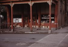 Grocery store, Mt. Orab, Ohio, Route 74, 1942 or 1943. Creator: John Vachon