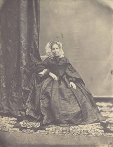 Gröfin Auersperg, 1850s-60s. Creator: Franz Antoine