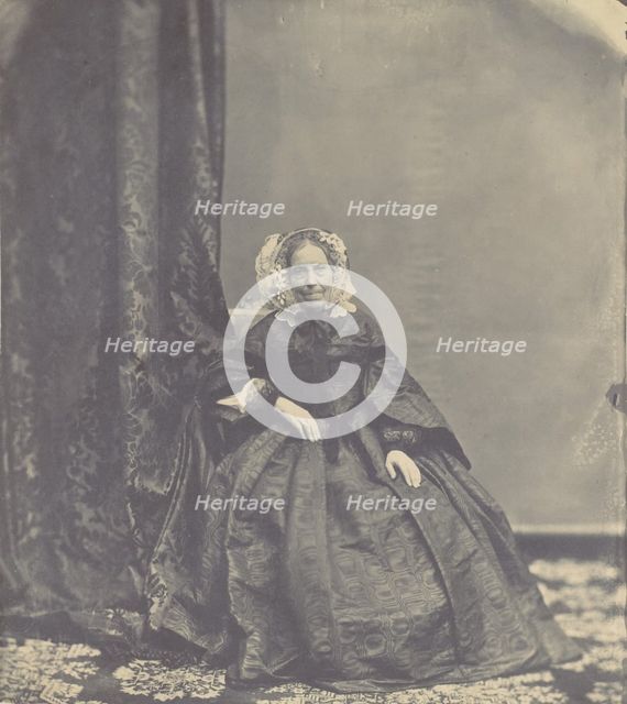 Gröfin Auersperg, 1850s-60s. Creator: Franz Antoine.