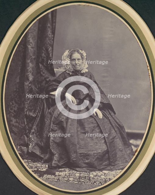 Gröfin Auersperg, 1850s-60s. Creator: Franz Antoine.