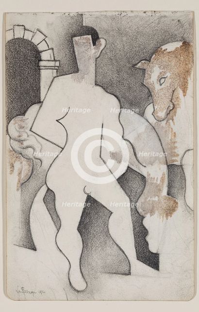 Groom, 1921. Creator: Roger de la Fresnaye.