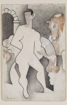 Groom, 1921. Creator: Roger de la Fresnaye