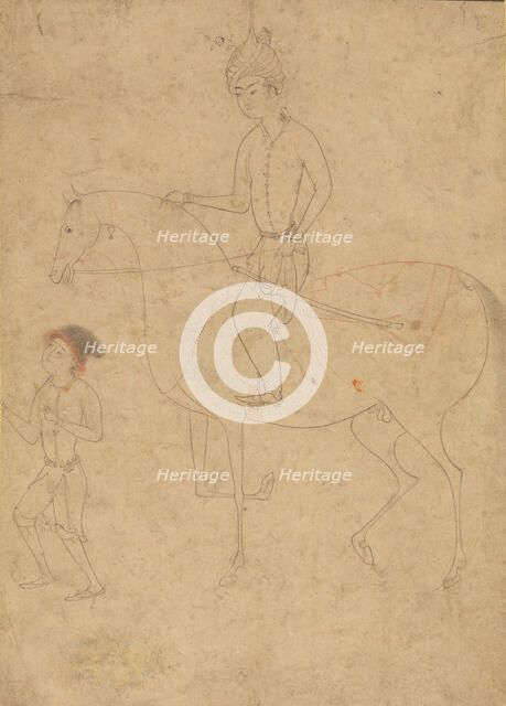 Groom and Rider, 1540-50. Creator: Unknown.