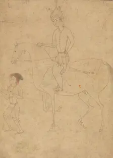 Groom and Rider, 1540-50. Creator: Unknown