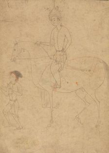 Groom and Rider, 1540-50. Creator: Unknown