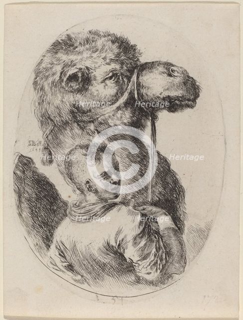 Groom with a Camel, 1649. Creator: Stefano della Bella.