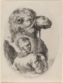 Groom with a Camel, 1649. Creator: Stefano della Bella