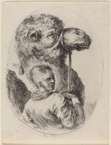 Groom with a Camel, 1649. Creator: Stefano della Bella