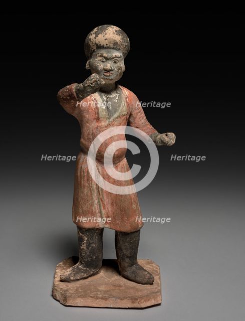 Groom (Tomb Figure), late 6th - early 7th Century. Creator: Unknown.
