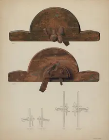 Groove Plane, c. 1937. Creator: Samuel Faigin